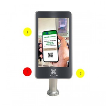 YXD-F8EK - Lavar Scanner Vaccine Green Pass - Máy quét thẻ xanhYXD